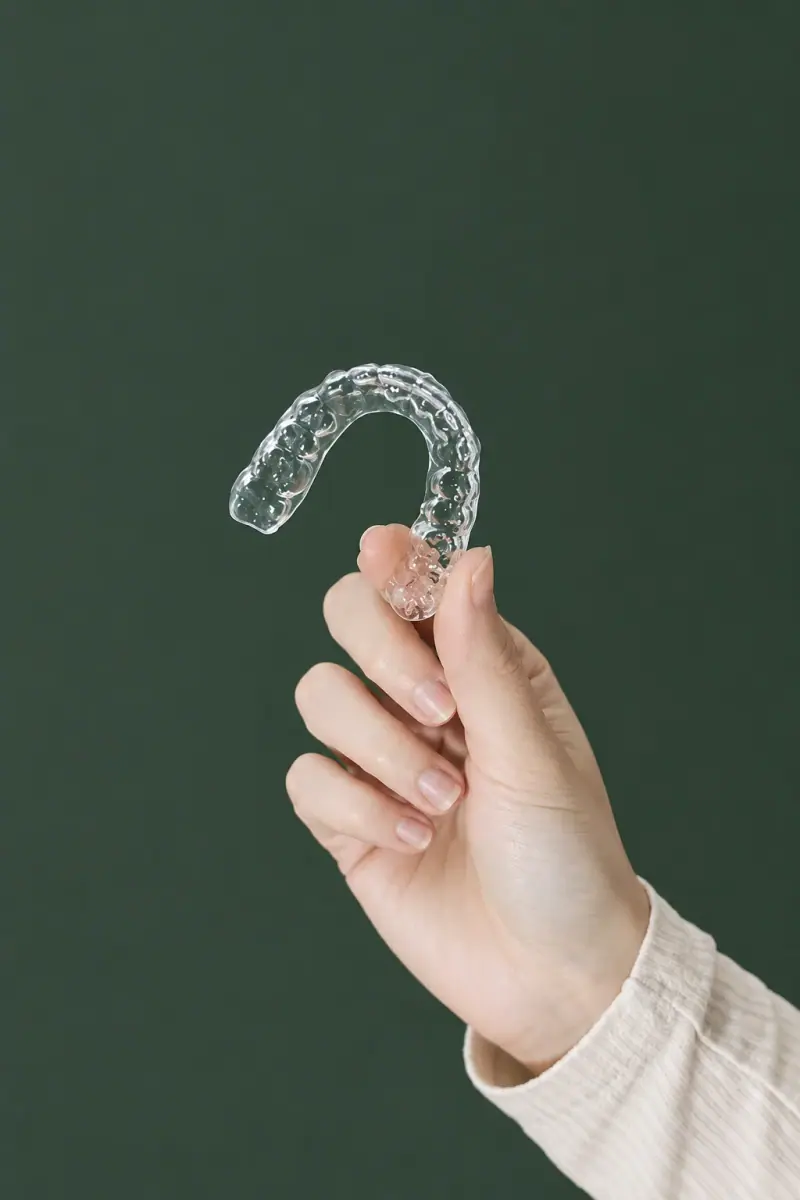 Khay niềng trong suốt và mắc cài hiện đại